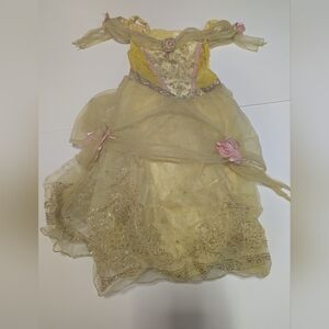 Disney Prinvess Dress Bundle, Belle And Ariel, Girls 4